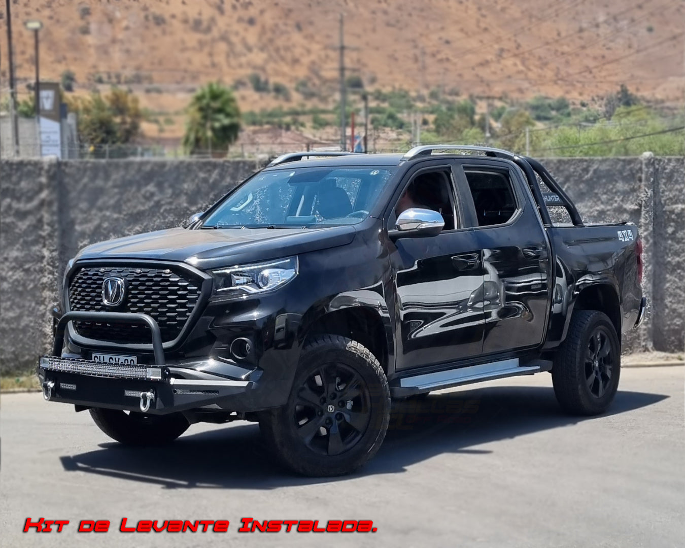 Trabajo realizado a una Changan Hunter – Dejando Huellas Off Road (DEHUCL)