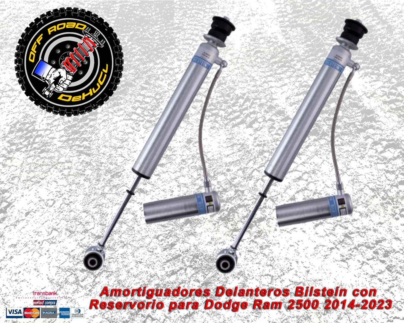 Amortiguadores Delanteros Bilstein para Ram 2500 2014-2023