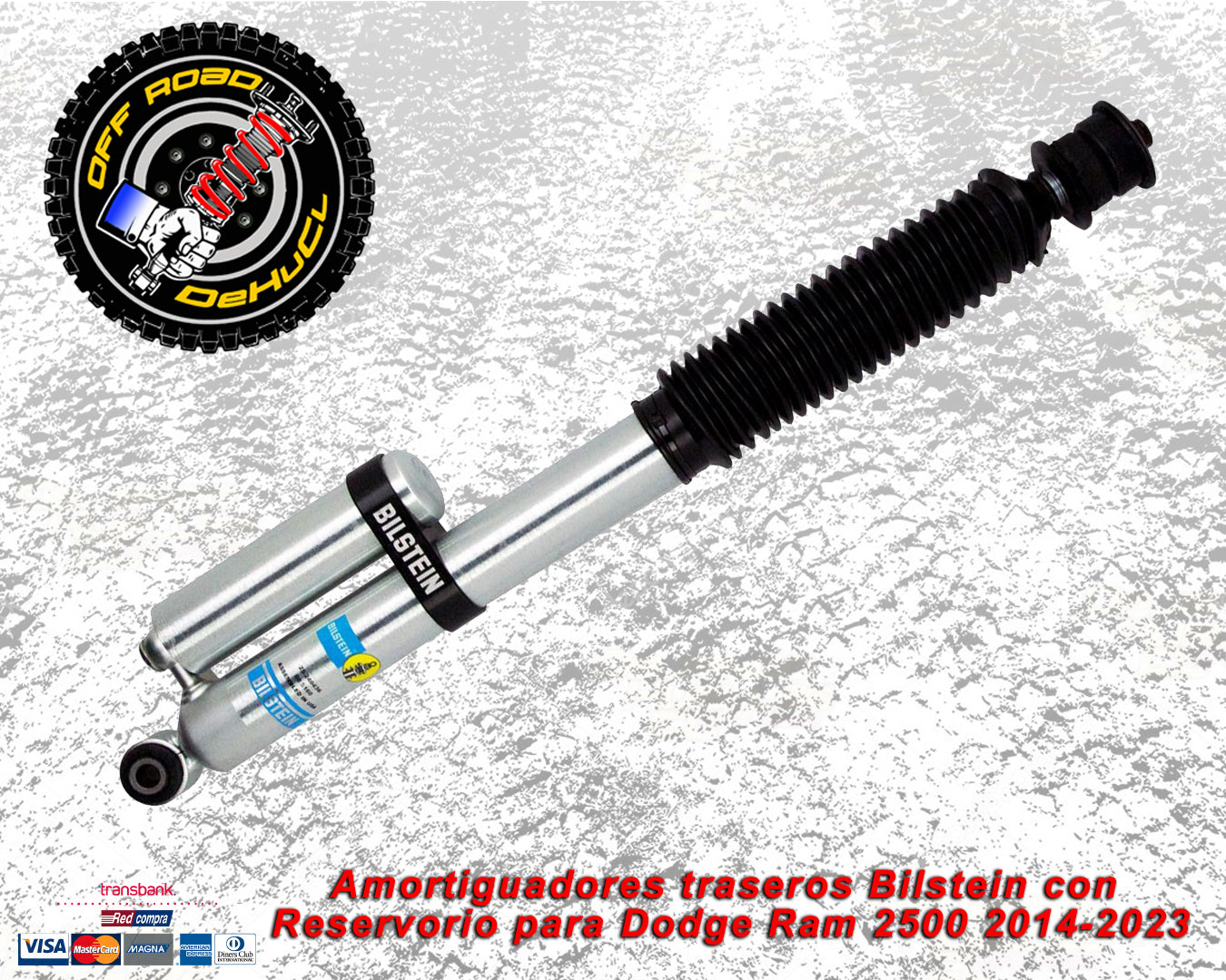 Amortiguadores Trasero Bilstein para Ram 2500 2014-2023