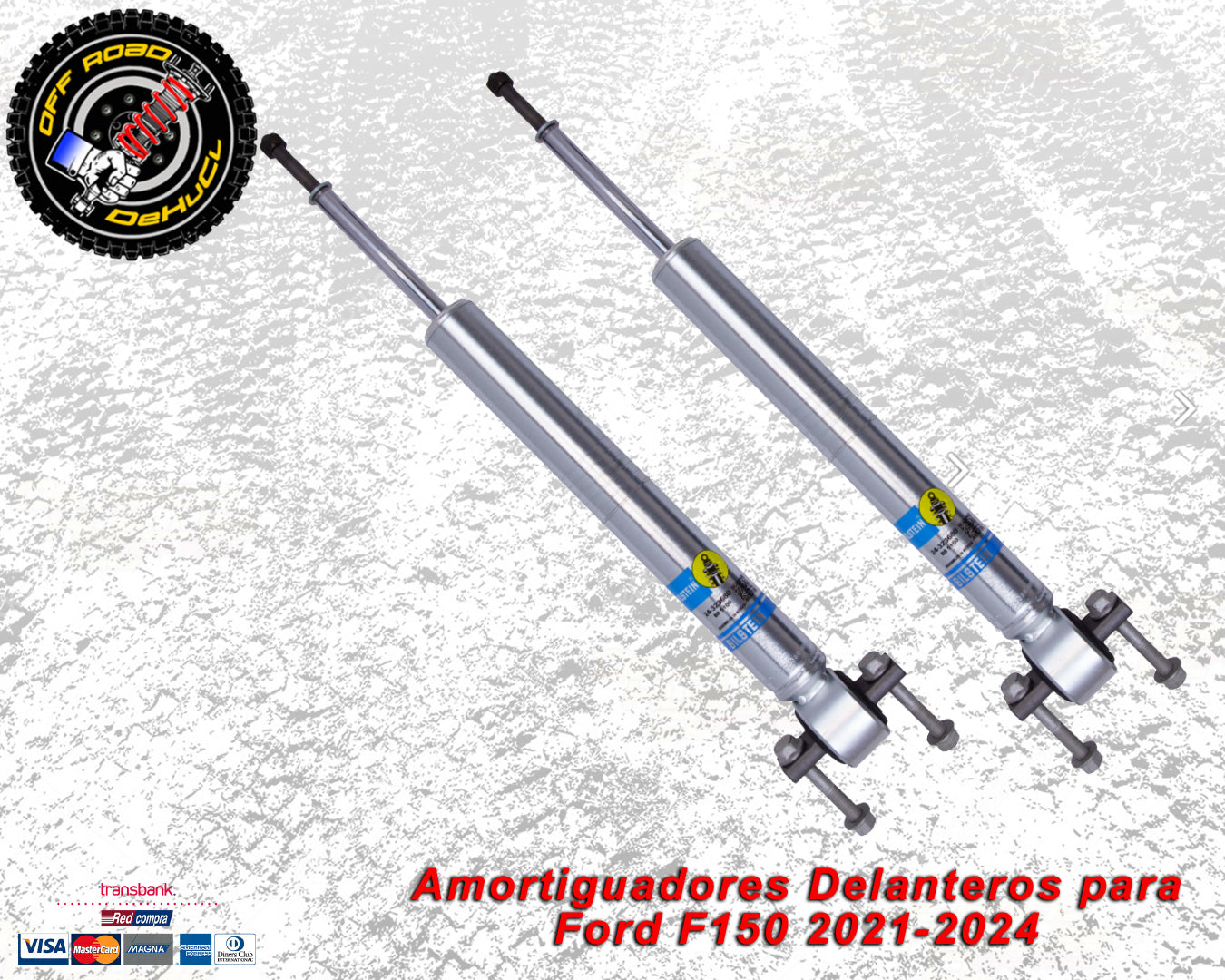 Amortiguadores Bilstein Delanteros para Ford F150 2021-2024