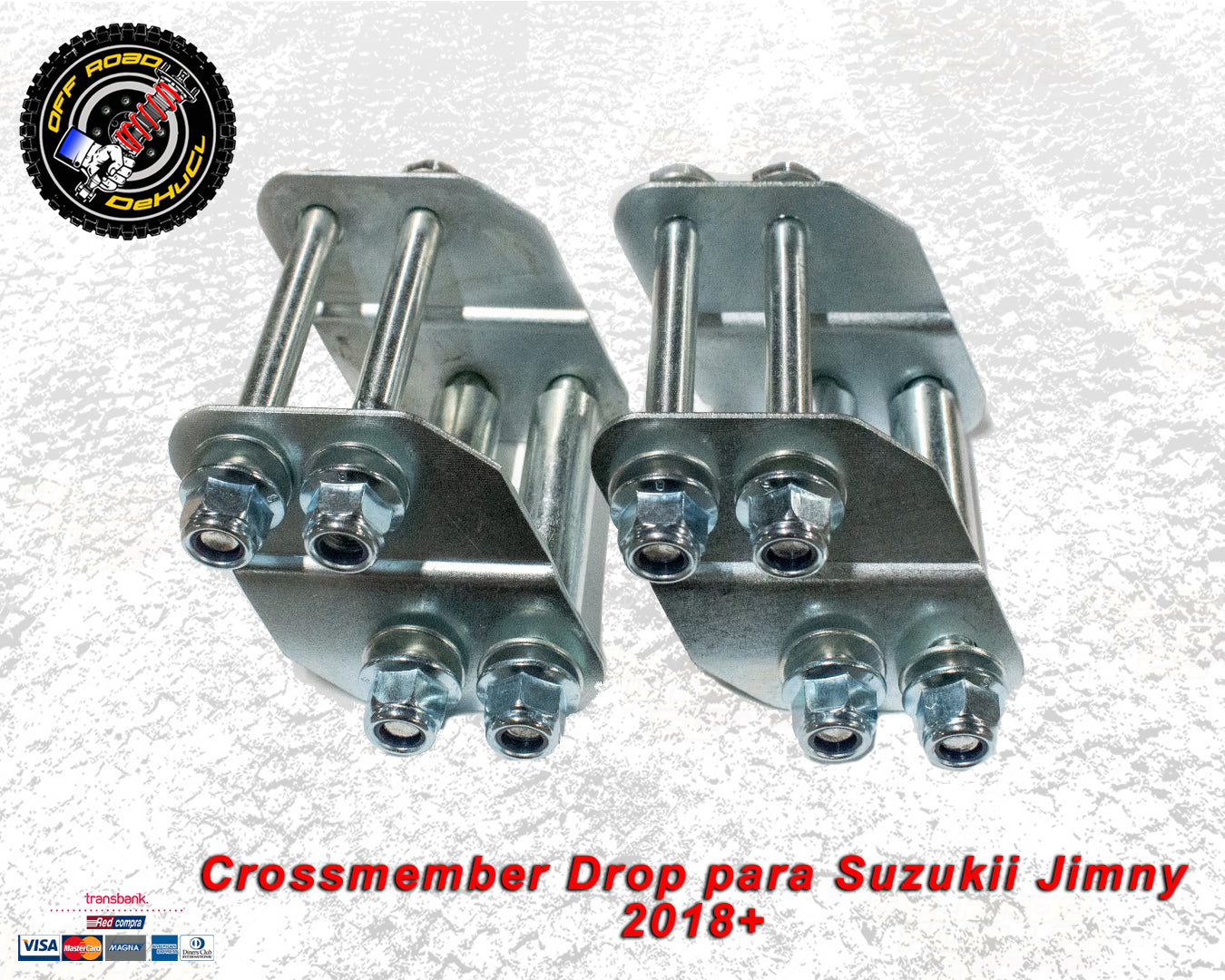 Crossmember Drop para Suzuki Jimny 2018 +