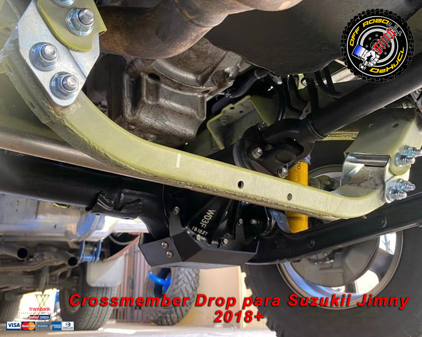 Crossmember Drop para Suzuki Jimny 2018 +