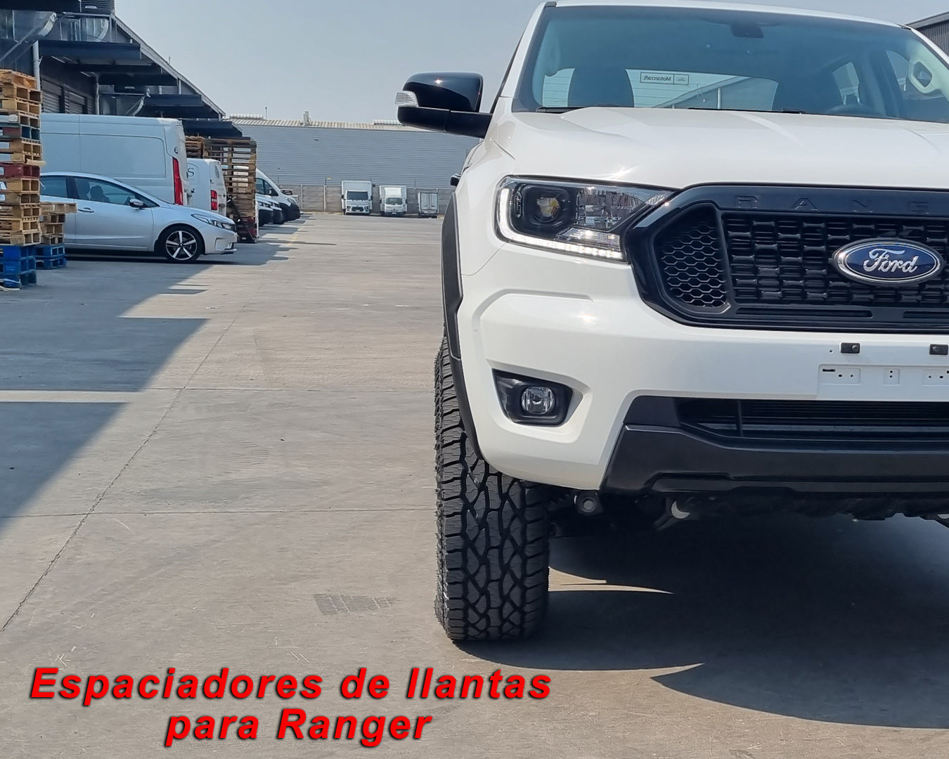 Espaciadores para Ford Ranger 1" con centrador