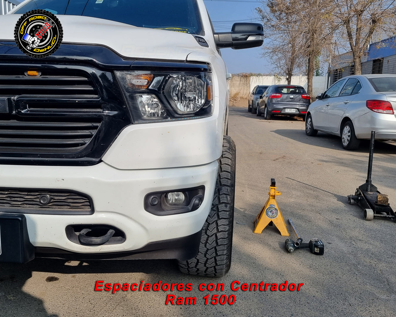 Espaciadores para Ram 1500 1.5" con centrador 5x139
