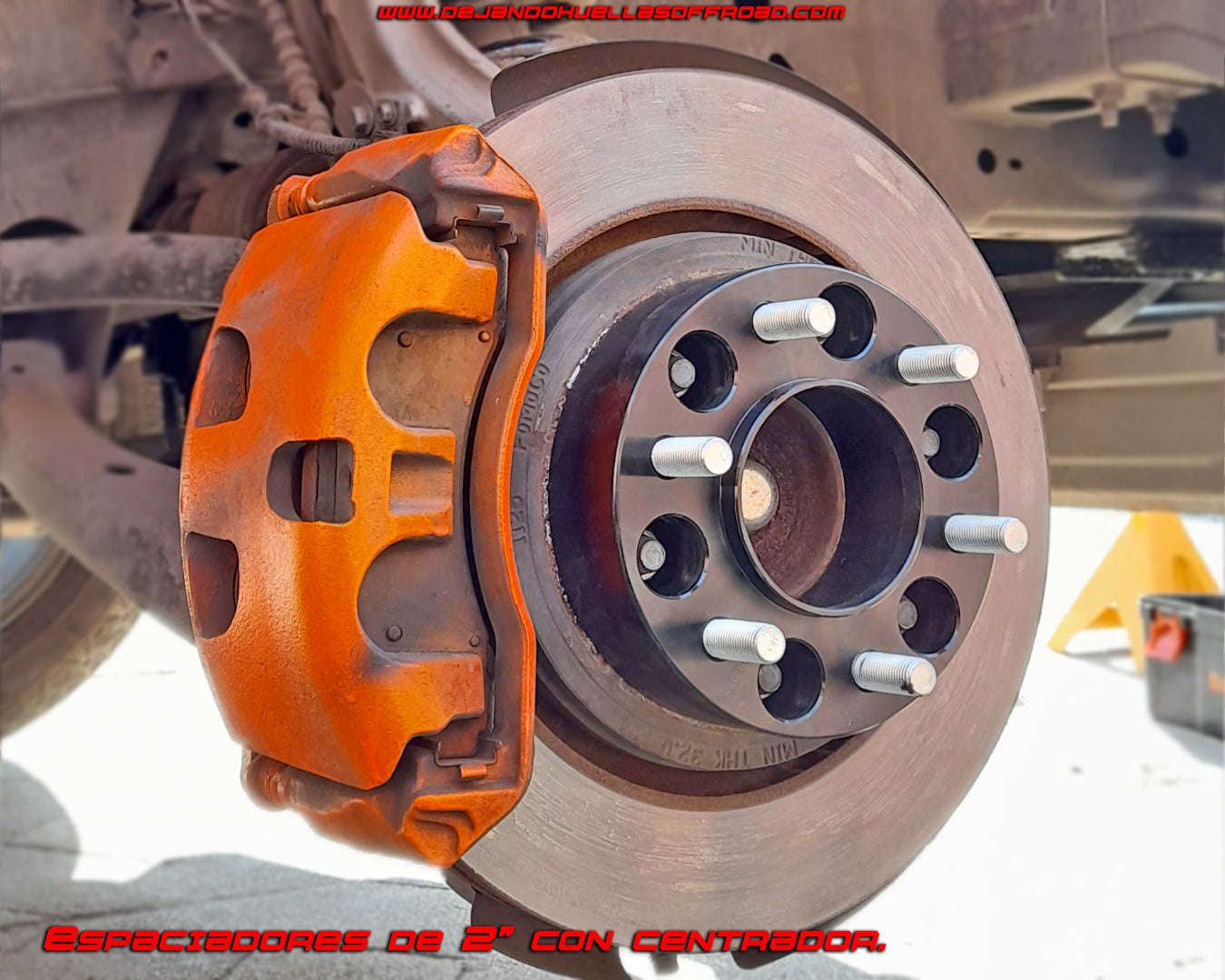 Espaciadores para Ford F150 2" con centrador