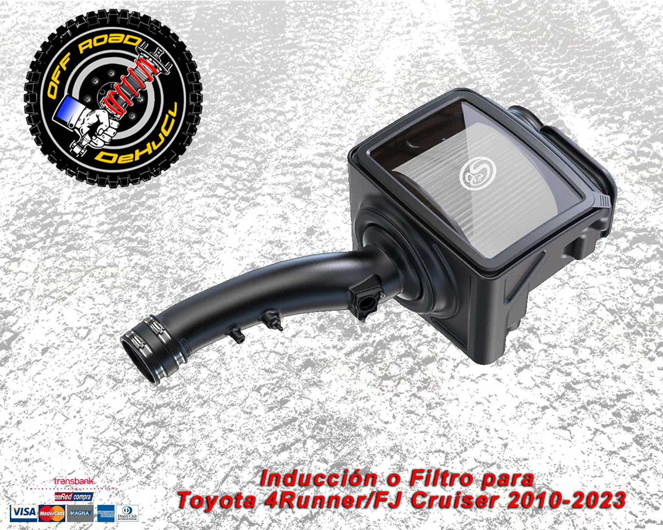 Inducción para Toyota 4Runner/FJ Cruiser 2010-2023