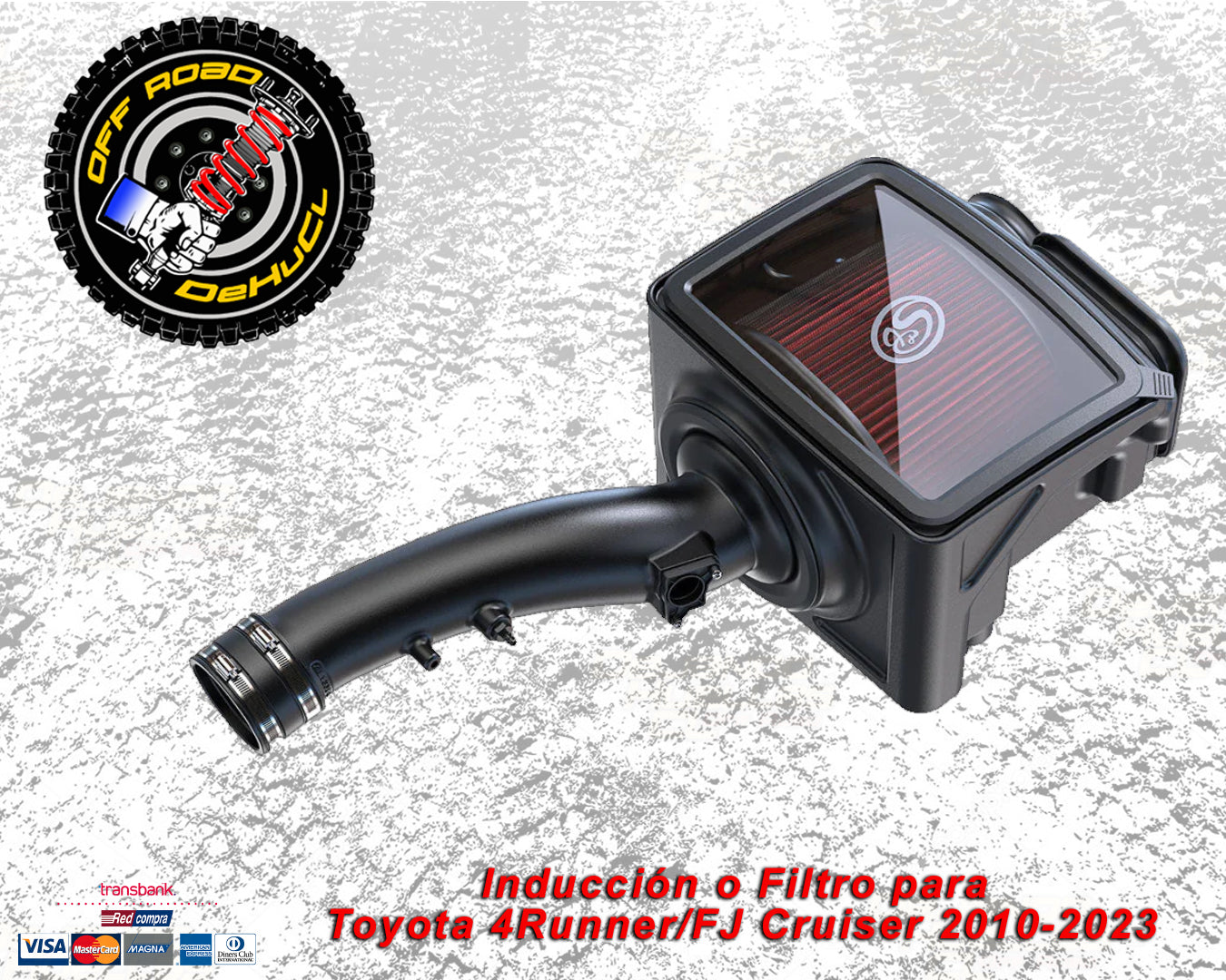 Inducción para Toyota 4Runner/FJ Cruiser 2010-2023