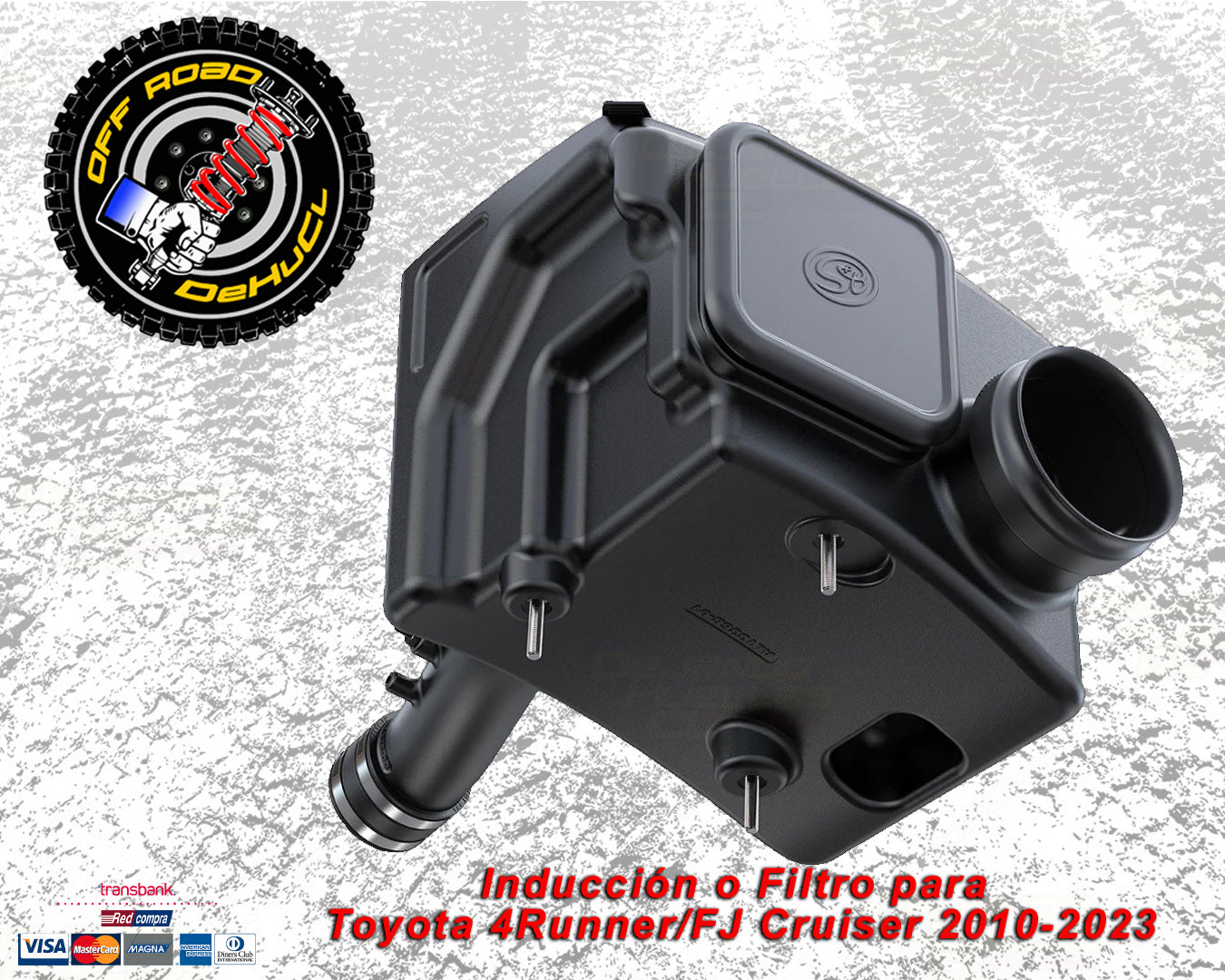 Inducción para Toyota 4Runner/FJ Cruiser 2010-2023