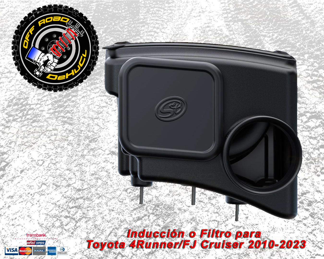 Inducción para Toyota 4Runner/FJ Cruiser 2010-2023