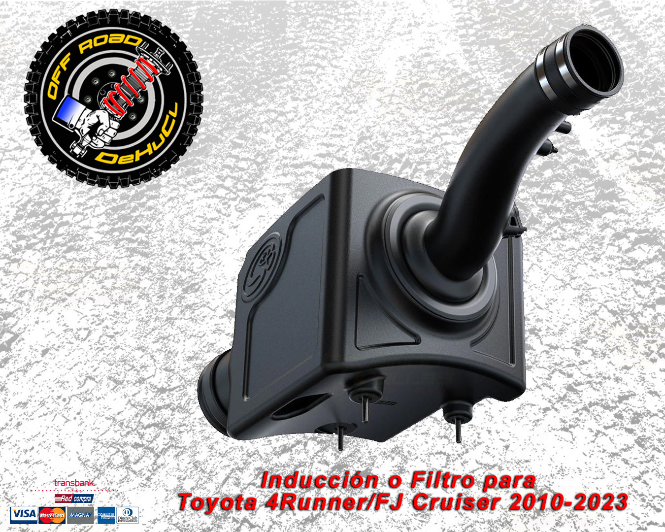 Inducción para Toyota 4Runner/FJ Cruiser 2010-2023