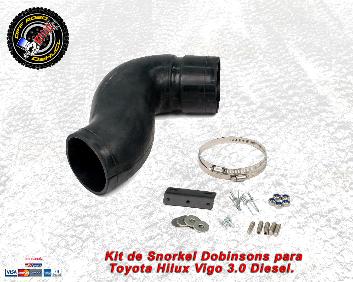Kit de Snorkel Dbinsons para Toyota Hilux Vigo 3.0 Diesel