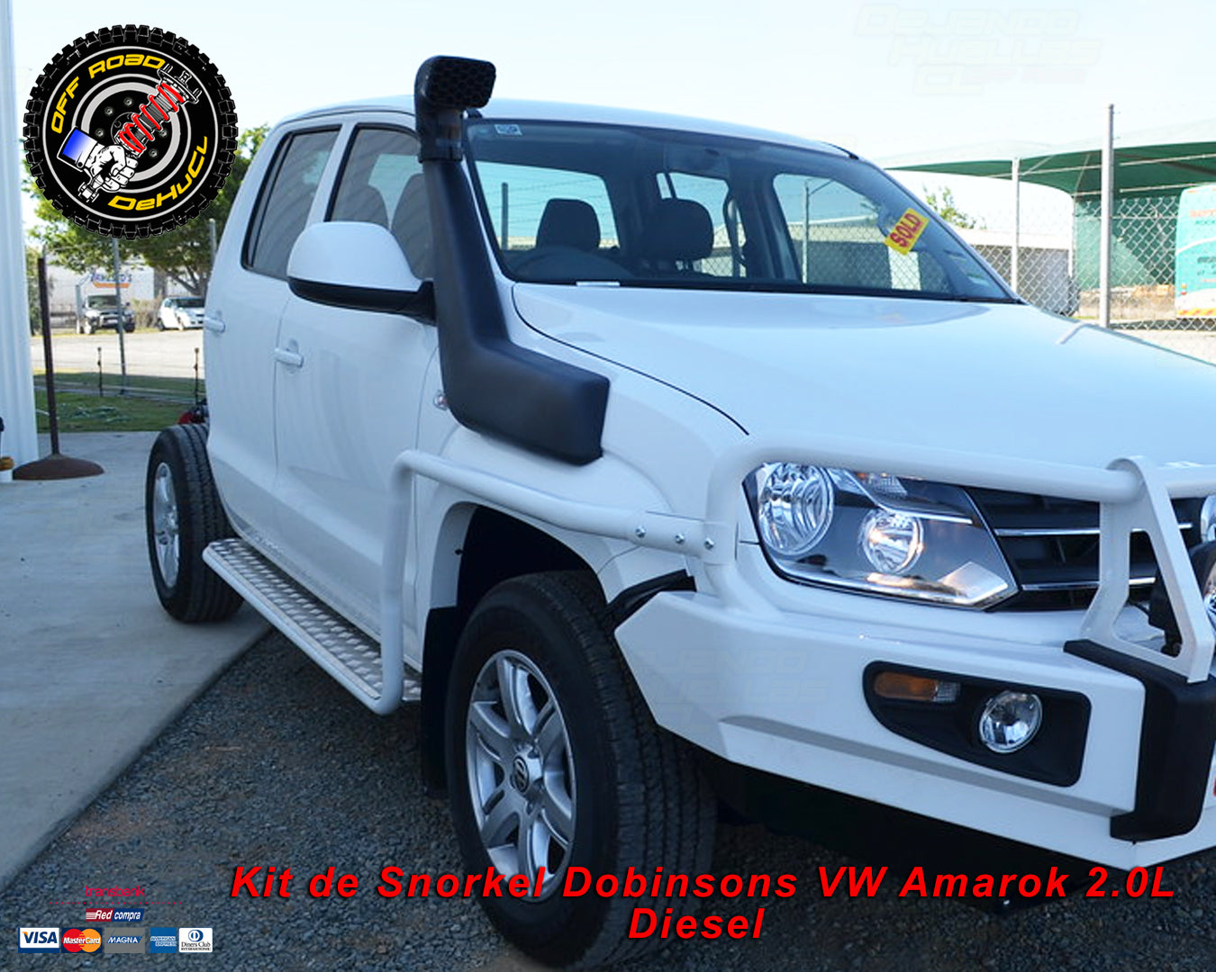 Kit de Snorkel Dobinsons VW Amarok 2.0L Diesel