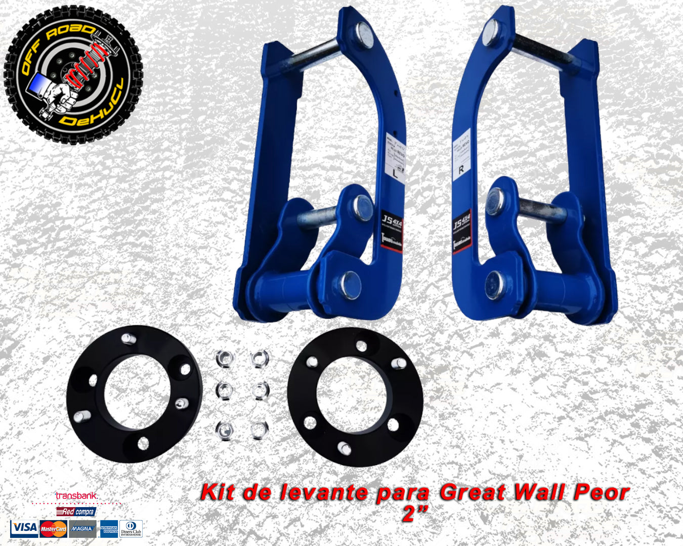 Kit de Levante para Great Wall Poer 2020+