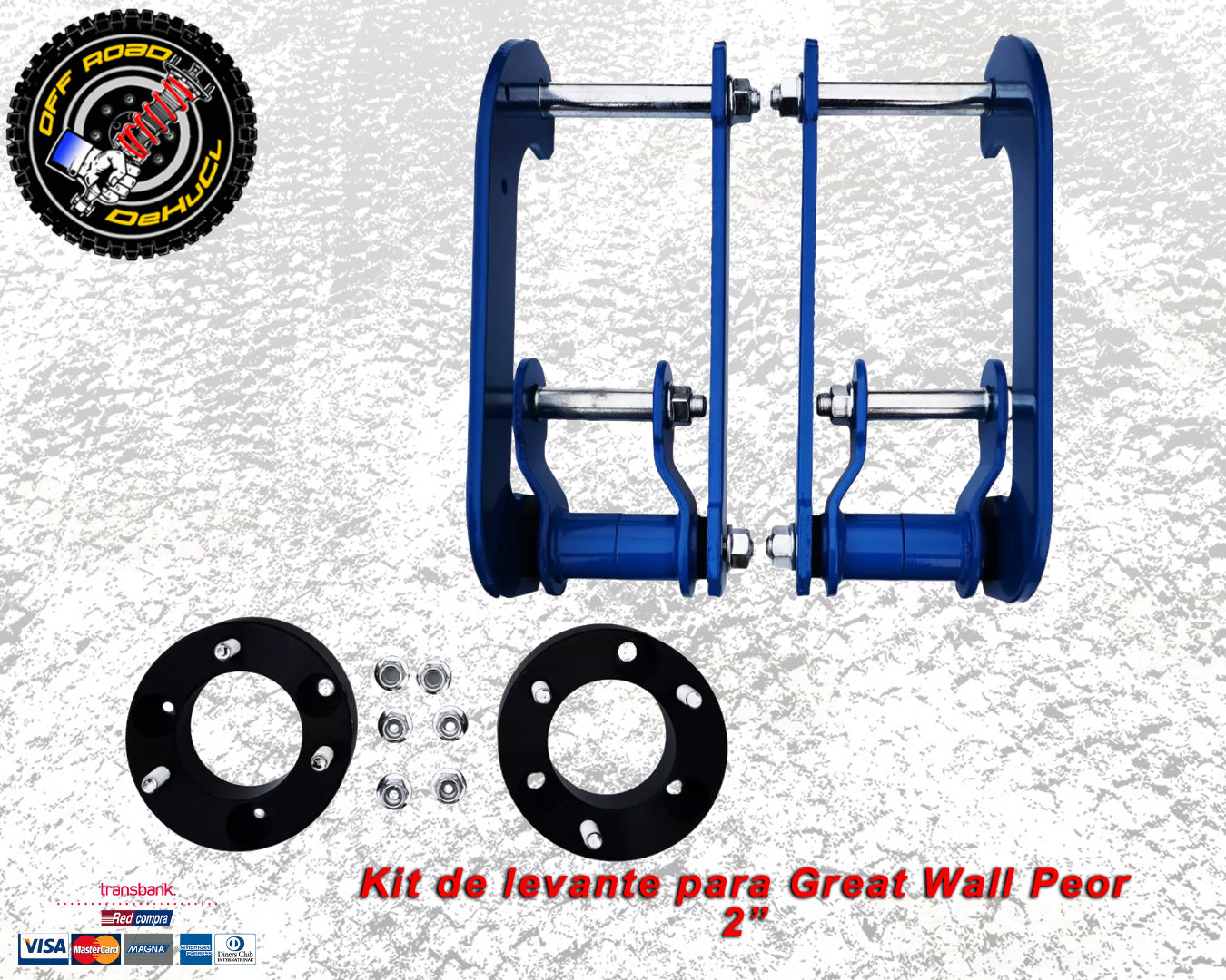 Kit de Levante para Great Wall Poer 2020+
