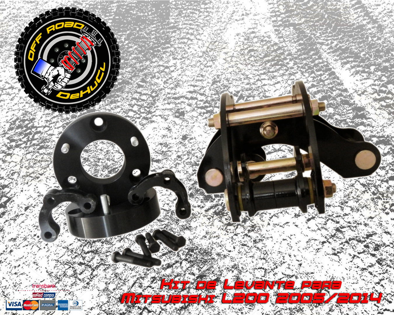 Kit de Levante para Mitsubishi L200