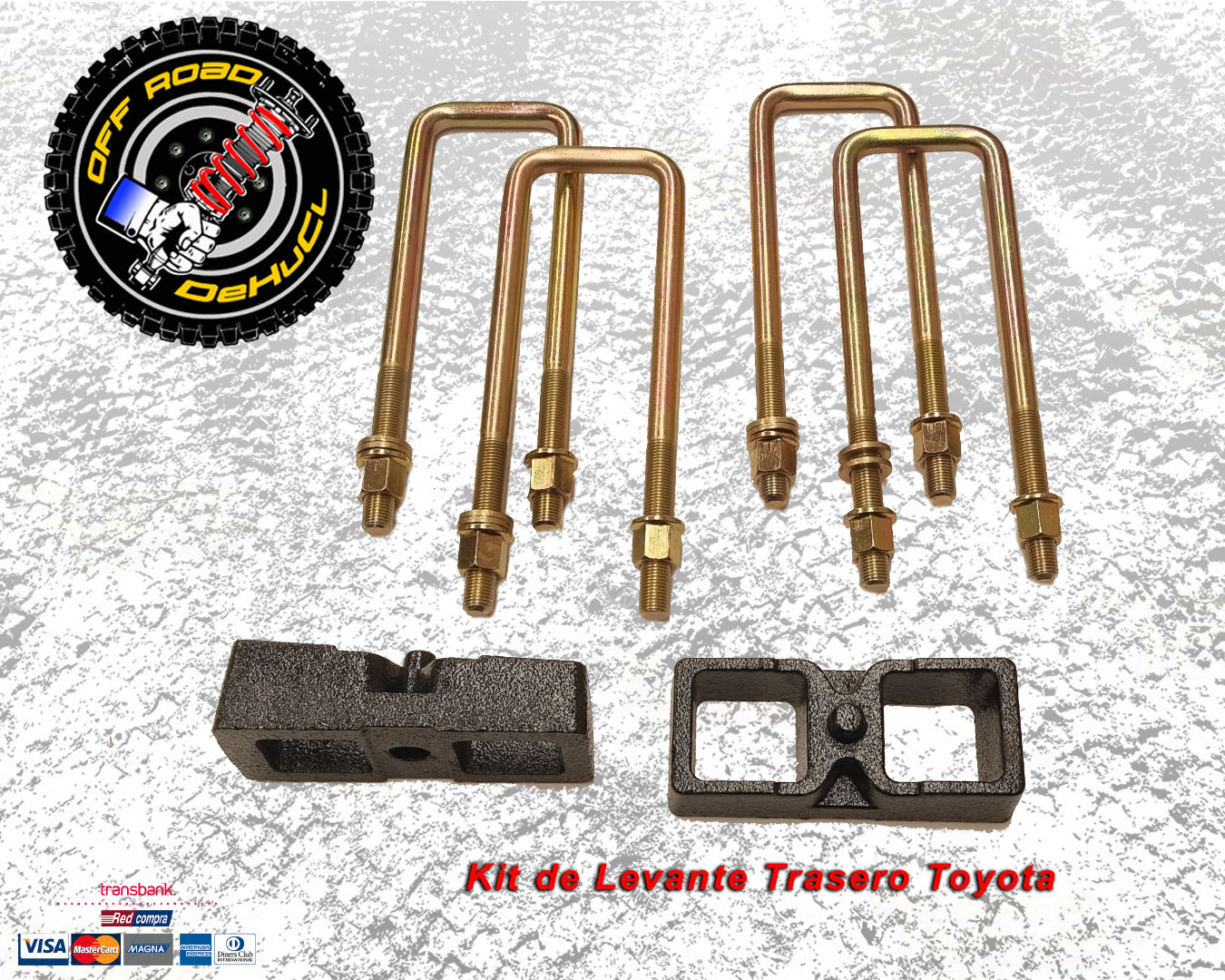 Kit de Levante Trasero Toyota 1.25"