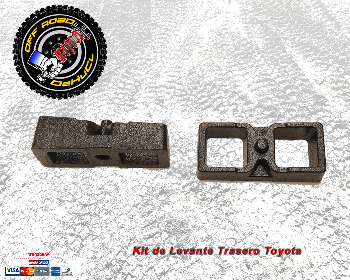 Kit de Levante Trasero Toyota 1.25"