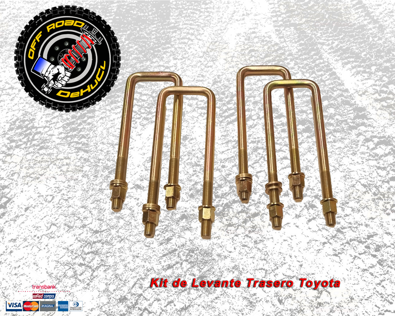 Kit de Levante Trasero Toyota 1.25"