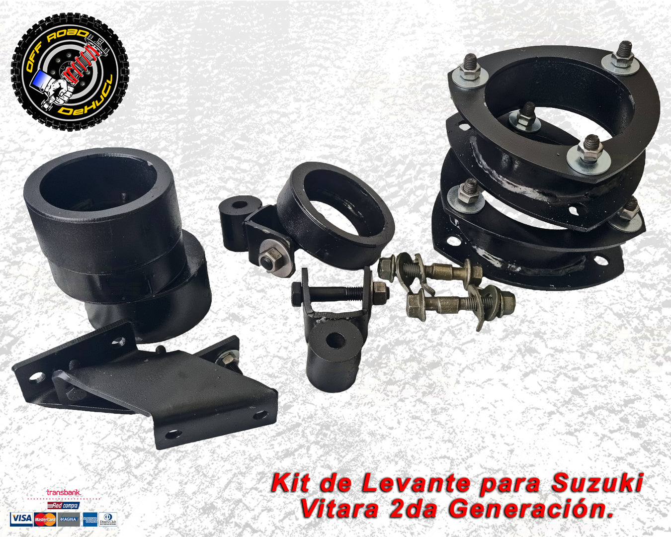 Kit de Levante Suzuki Grand Vitara/Nomade 2G.