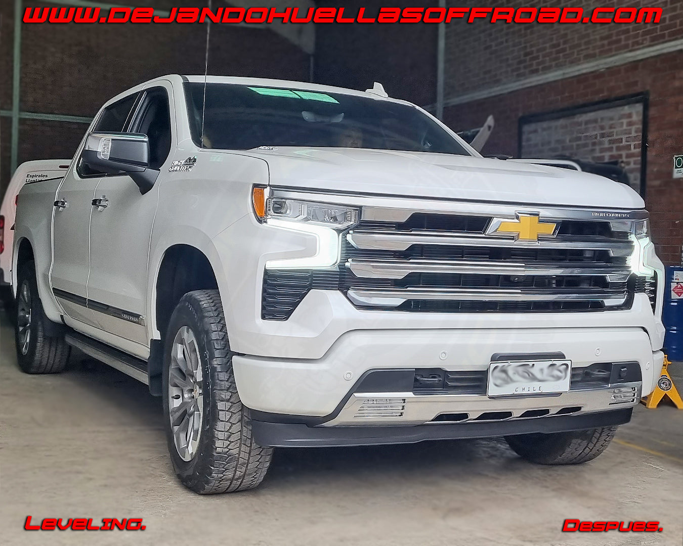 Kit de nivelación o Leveling 2" para Silverado