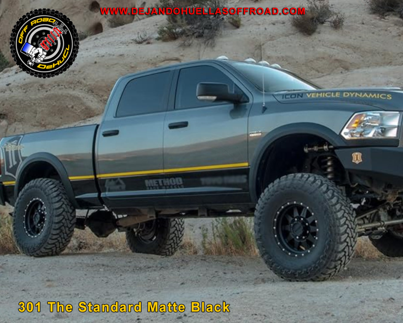 STANDARD WHEELS 301 The Standard Matte Black 5X139.7