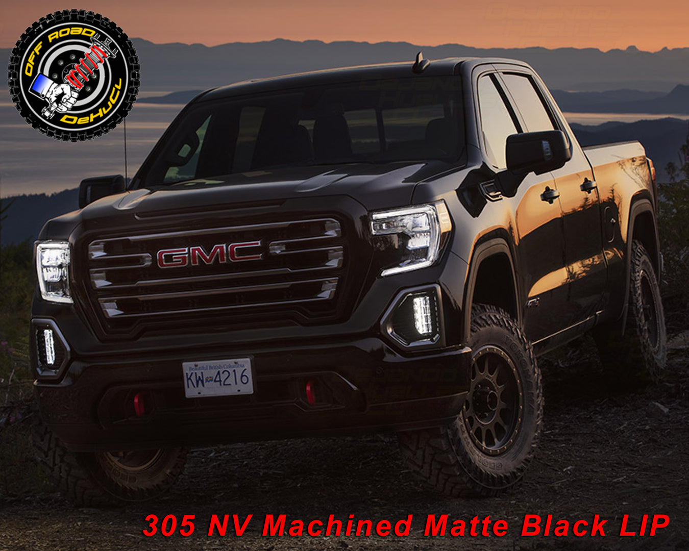 305 NV Matte Black 6 x 139.7