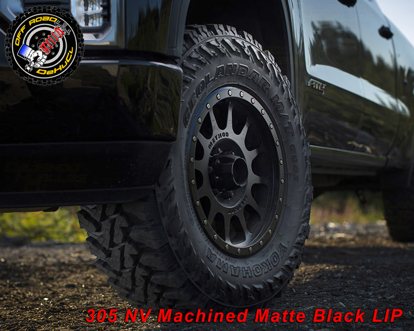 305 NV Matte Black 6 x 139.7