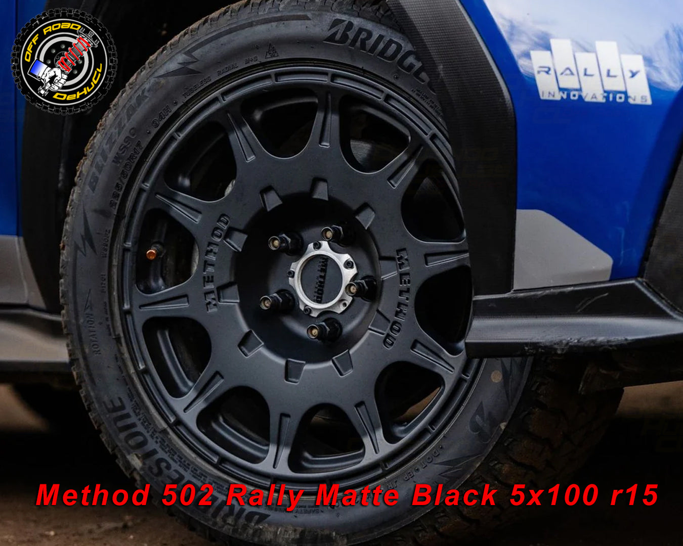 502 VT-Spec Matte Black 5x100