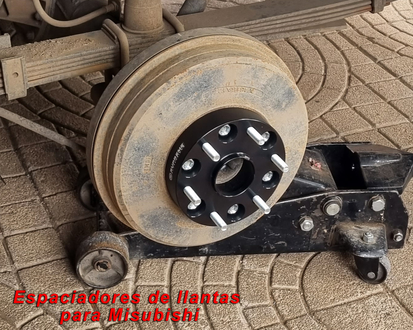 Espaciadores para Mitsubishi L200 1" con centrador
