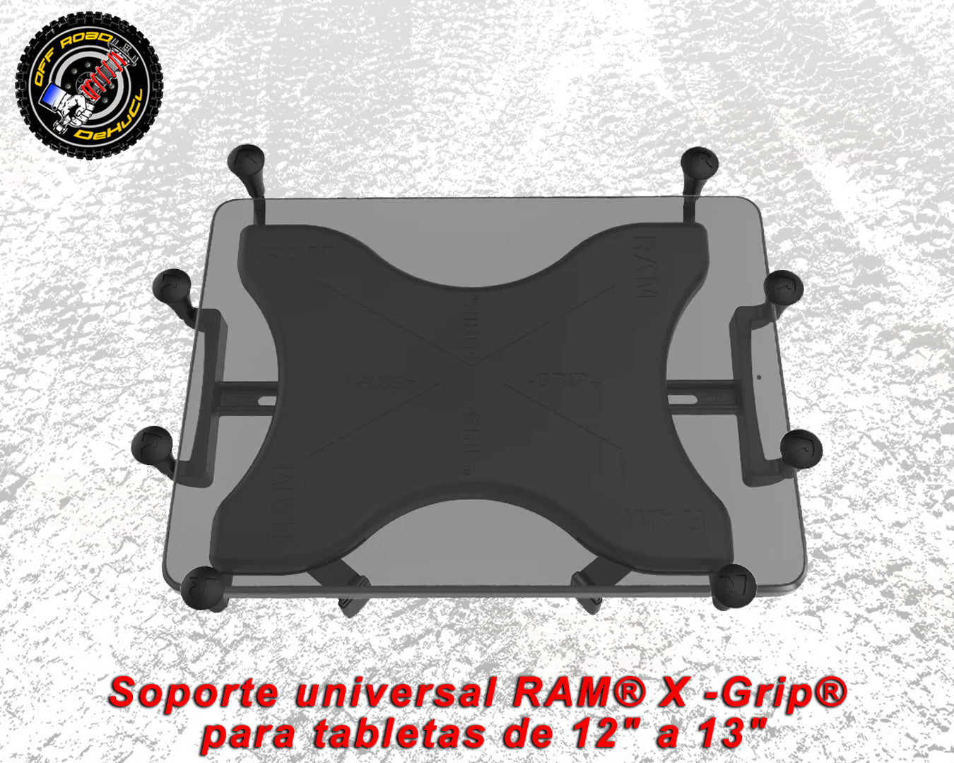 Soporte universal RAM® X -Grip® para tabletas de 12" a 13"