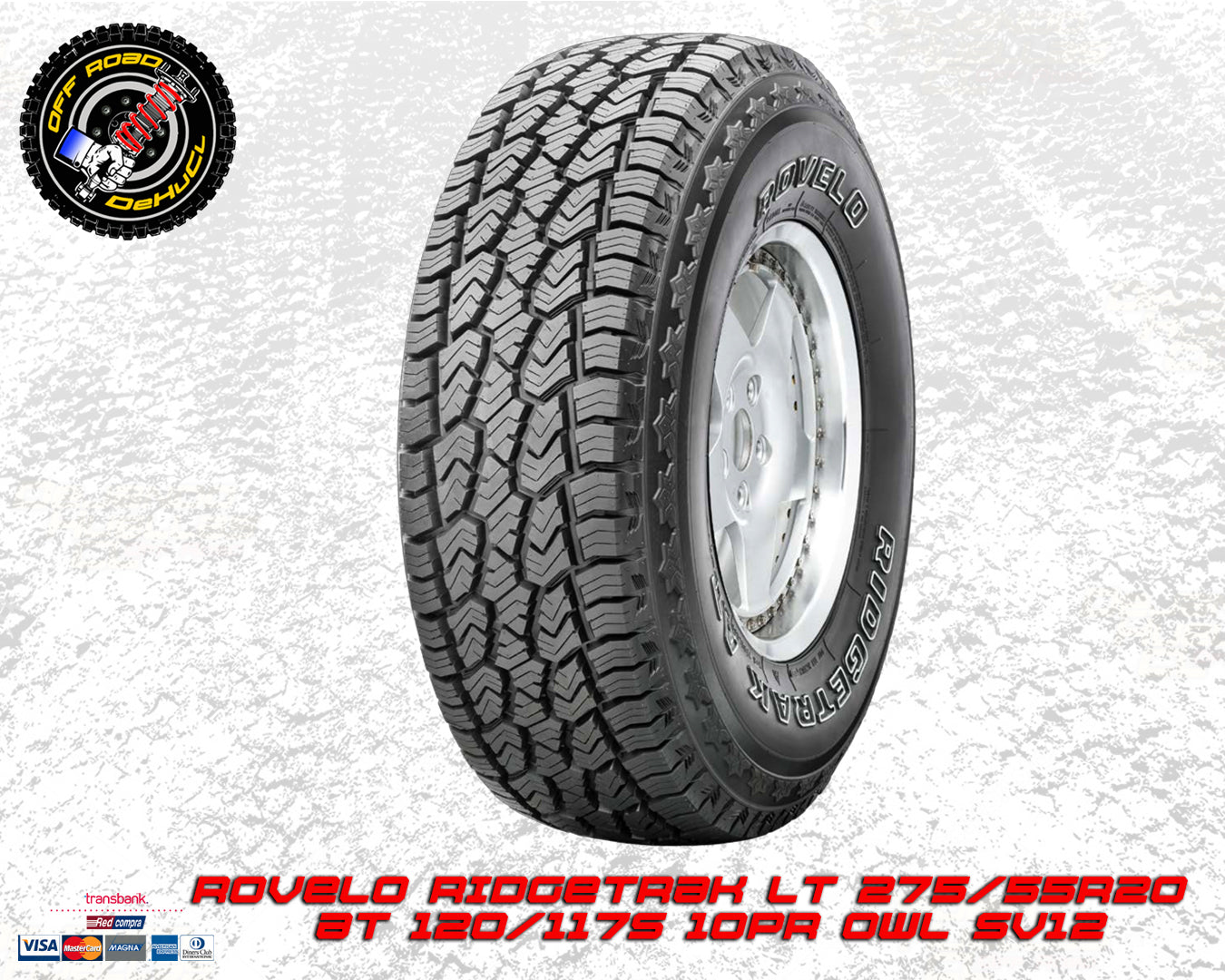 ROVELO Ridgetrak A/T LT 275/55R20