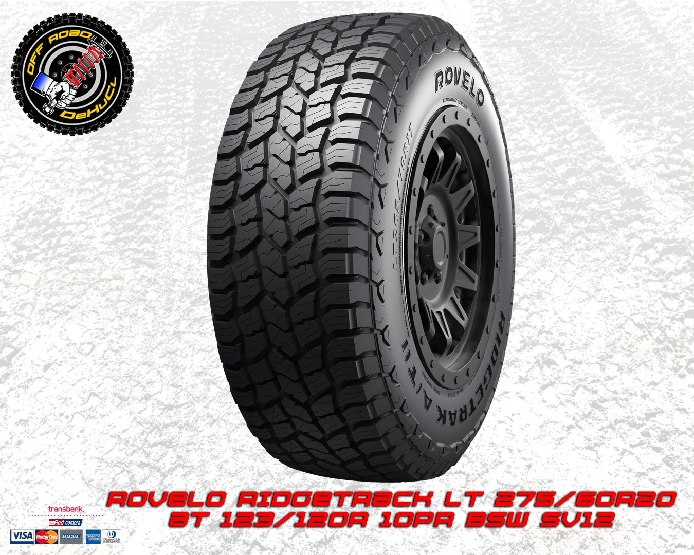 ROVELO Ridgetrak A/T LT 275/60R20