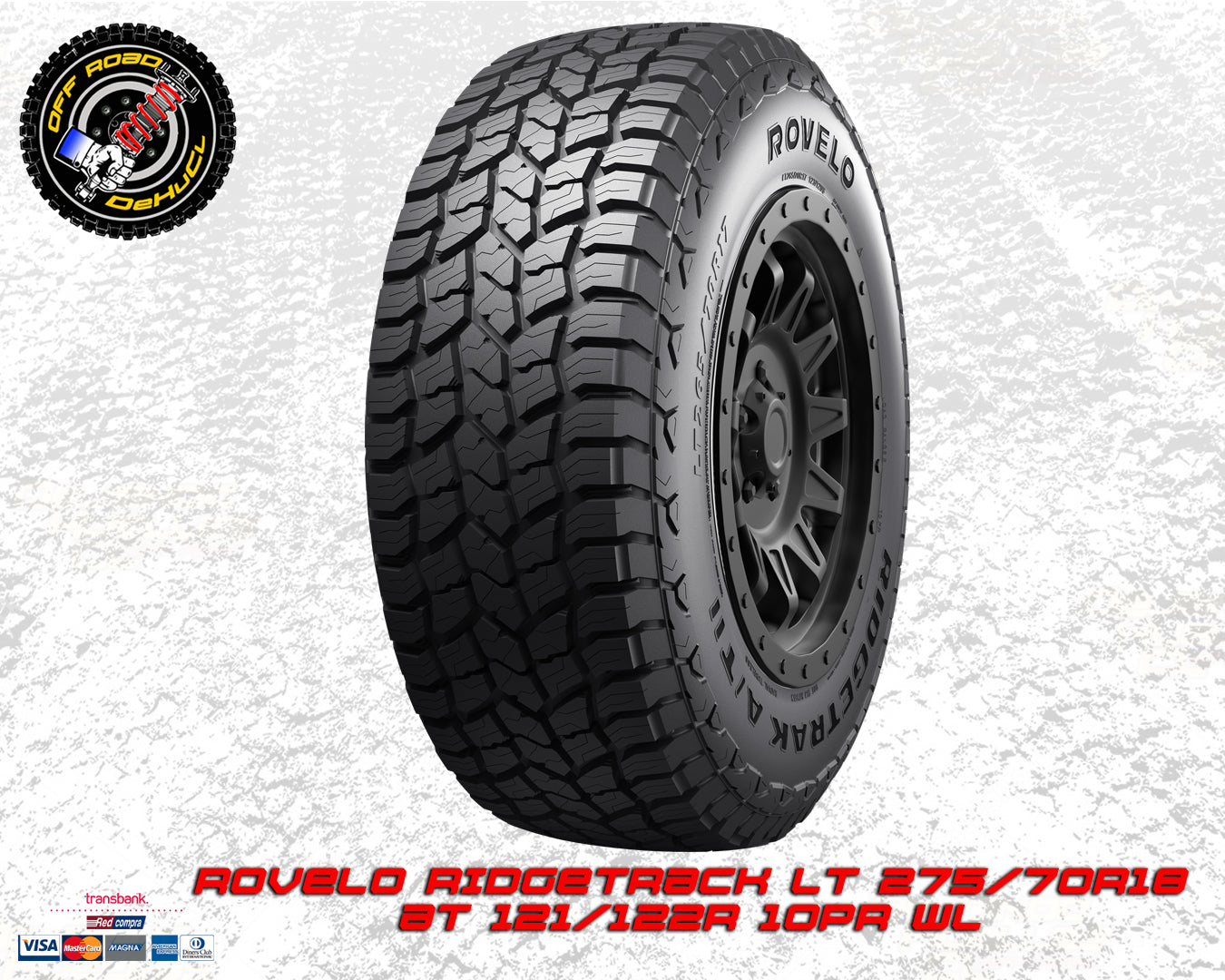 ROVELO Ridgetrak A/T LT 275/70R18