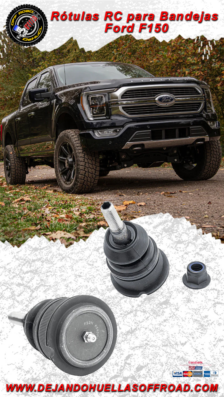 Rótulas RC de bandejas superiores para Ford F150