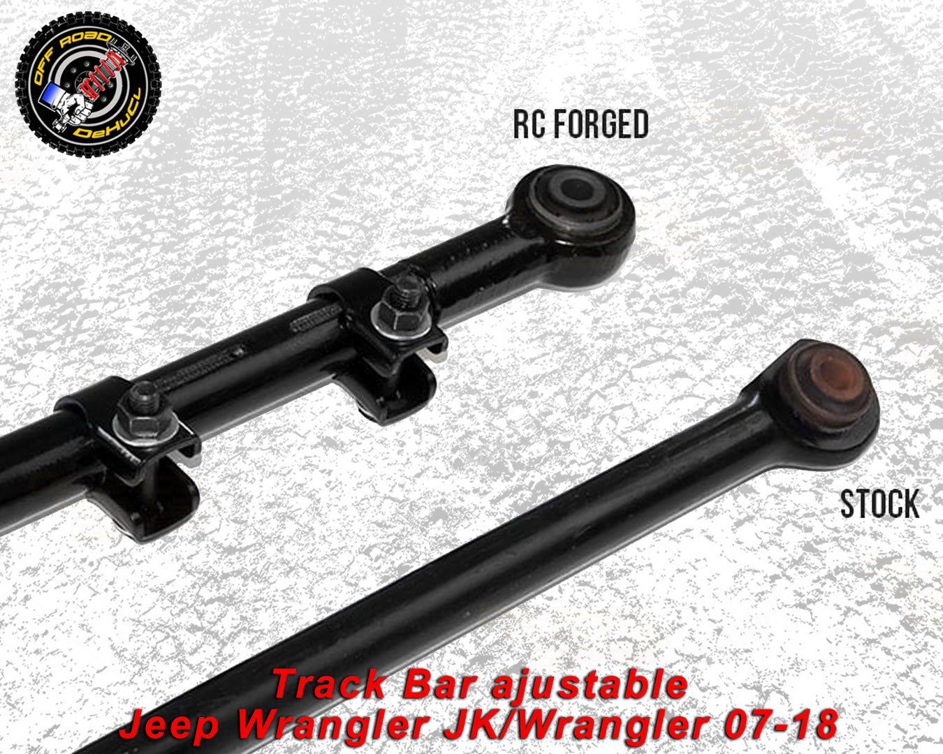 Track Bar ajustable Jeep Wrangler JK/Wrangler 07-18