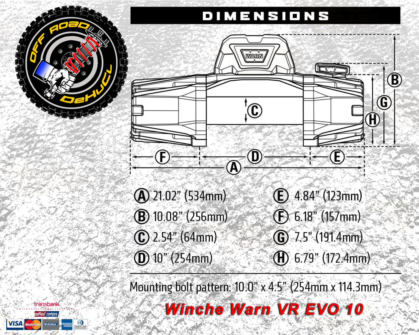 Winche Warn VR EVO 10