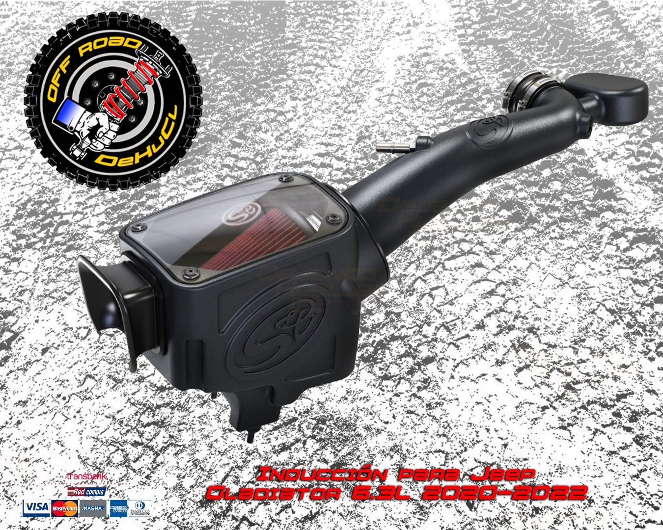 Inducción para Jeep Gladiator 3.6L 2020-2022