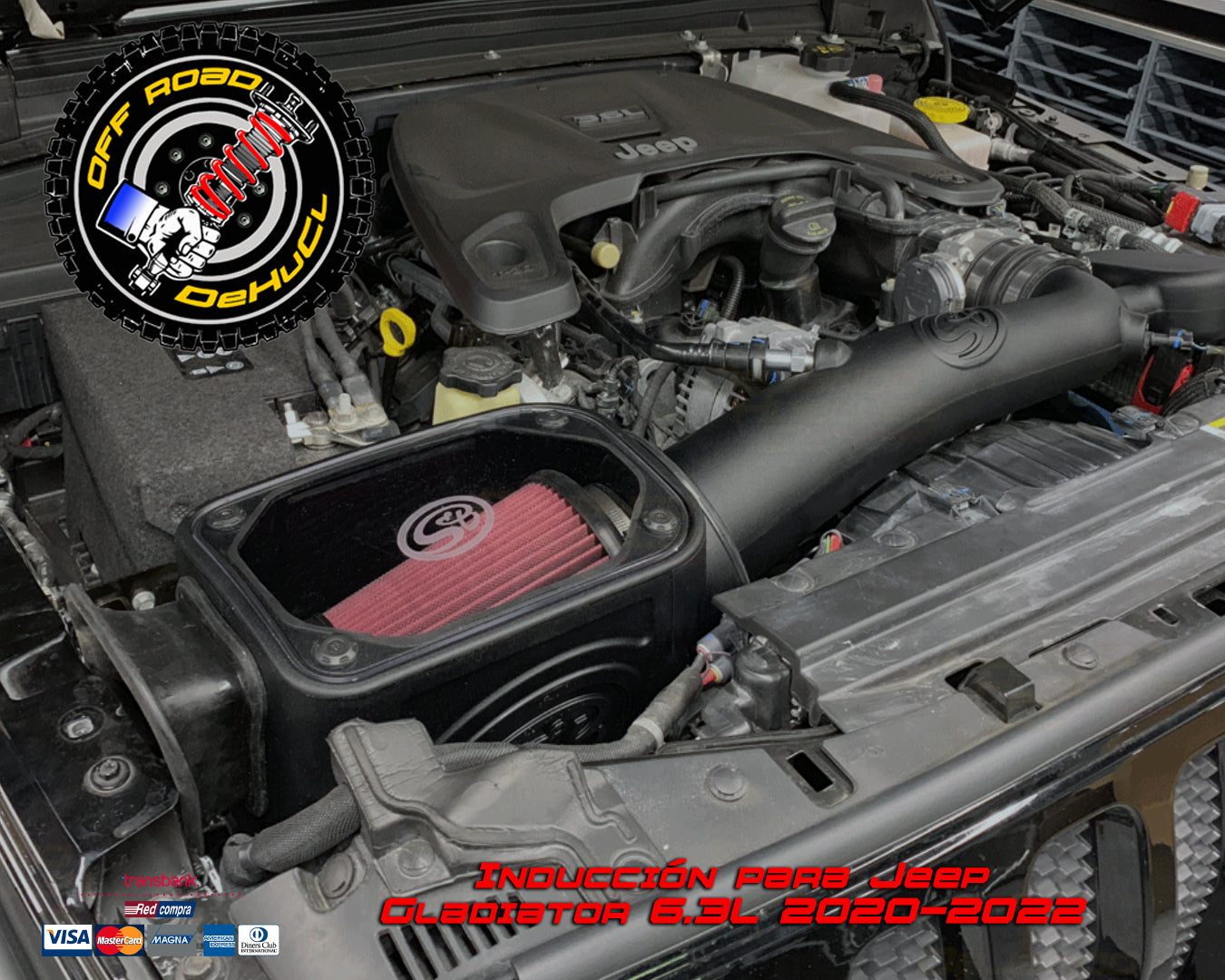 Inducción para Jeep Gladiator 3.6L 2020-2022
