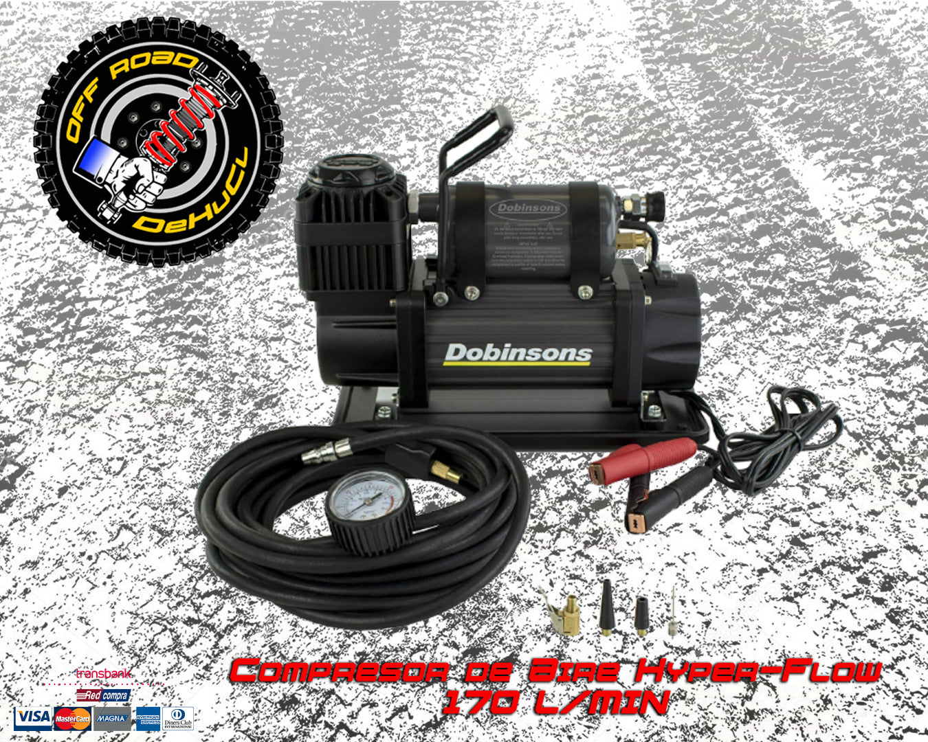 Compresor HYPER-FLOW de 170 L/MIN