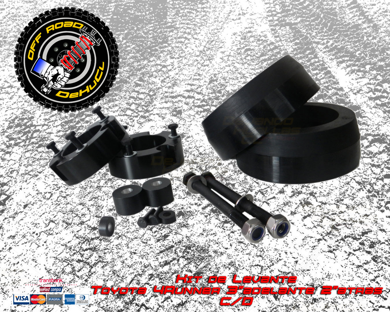 Kit de Levante para Toyota 4 Runner 3"