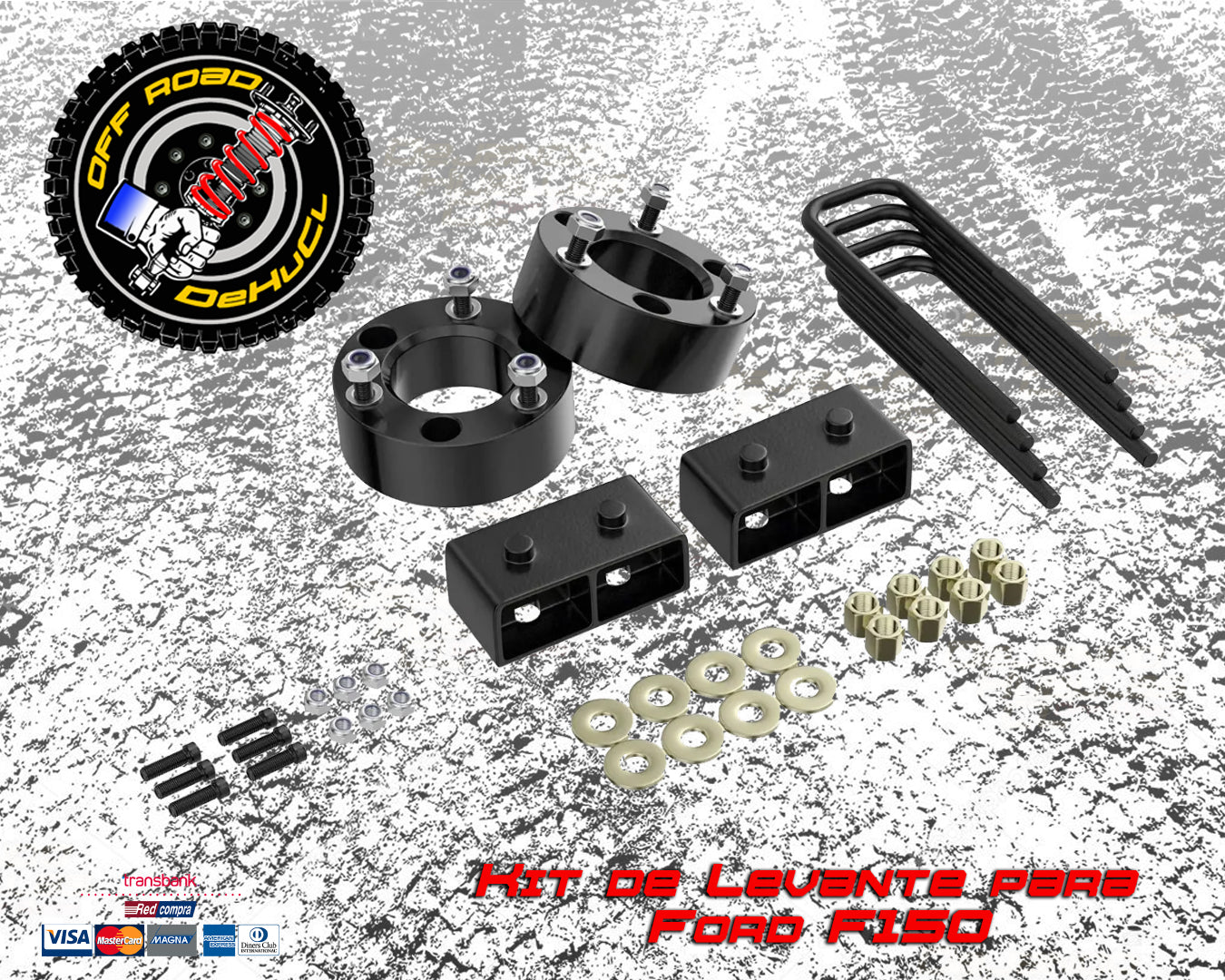 Kit de Levante para Ford F150 3"