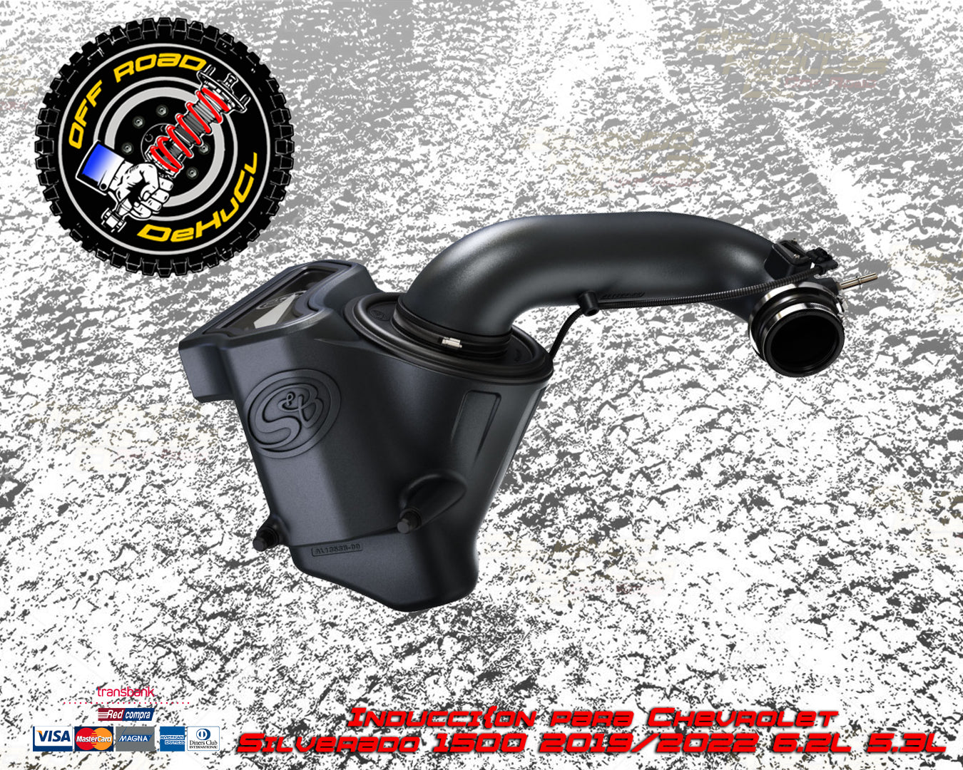 Inducción para Chevrolet Silverado 2019-2022 5.3L y 6.2L
