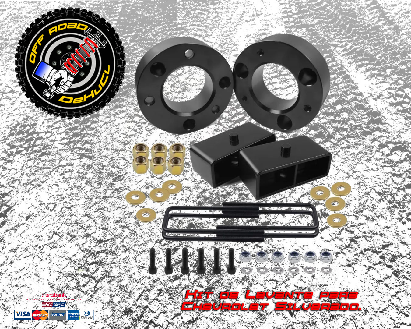 Kit de Levante para Chevrolet Silverado 3"