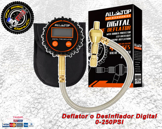 Deflator o Desinflador Digital 0-250PSI