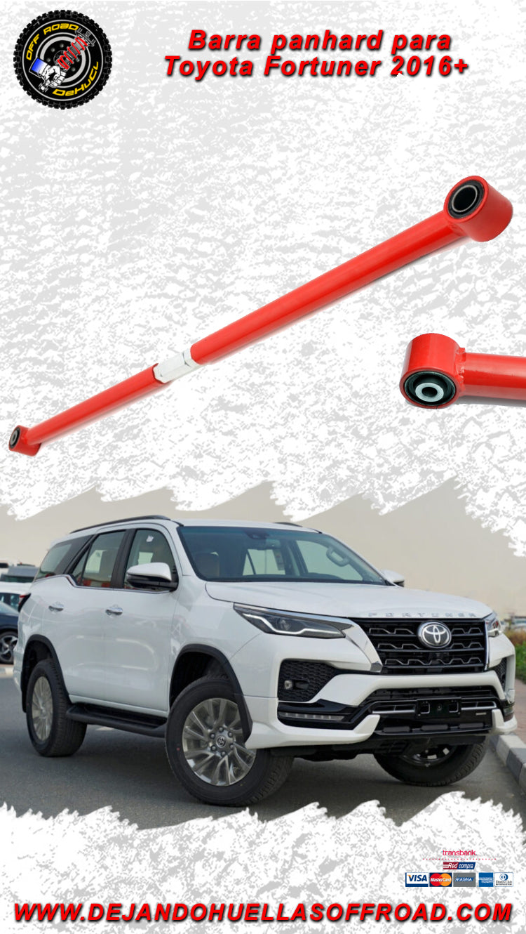 Barra Panhard Ajustable para Toyota Fortuner 2016+