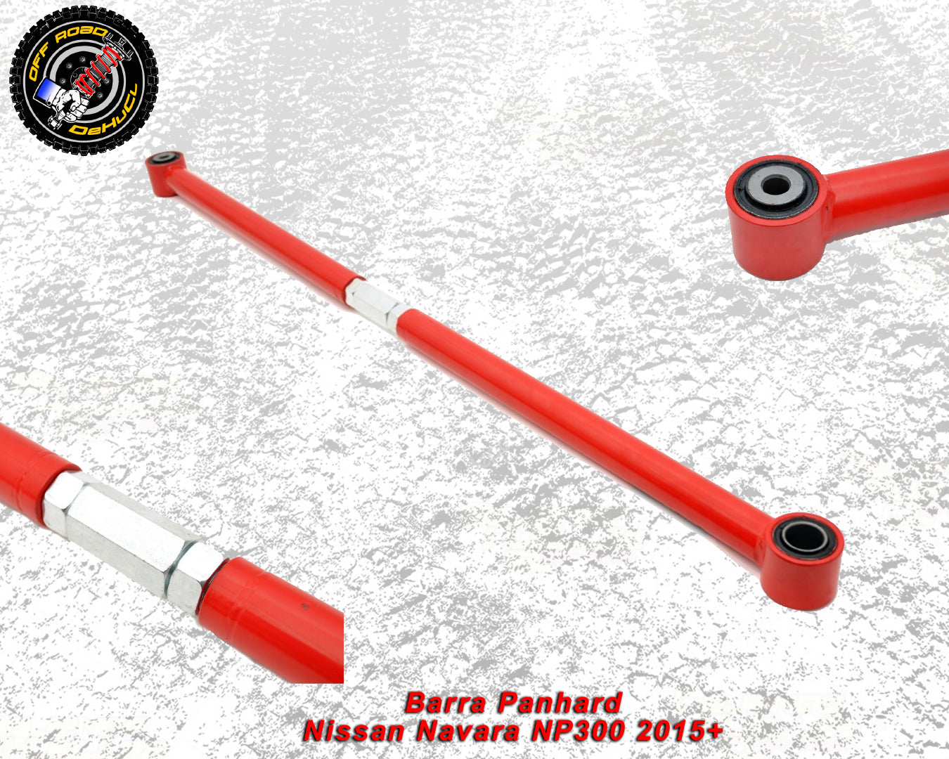 Barra Panhard Ajustable para Nissan Navara Np300