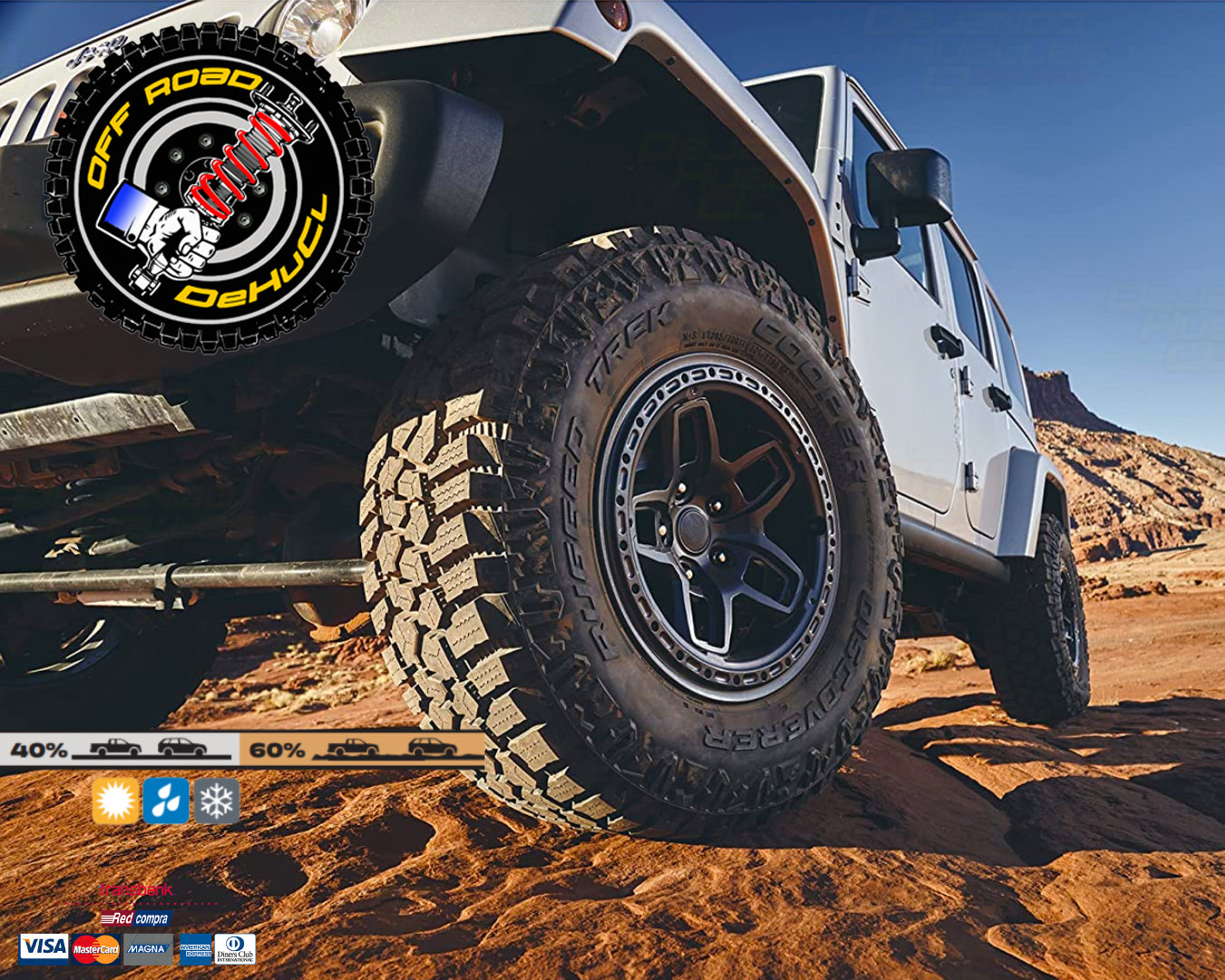 Neumáticos Cooper 275/55R20 COOPER DISCOVERER RUGGED TREK 117T ...