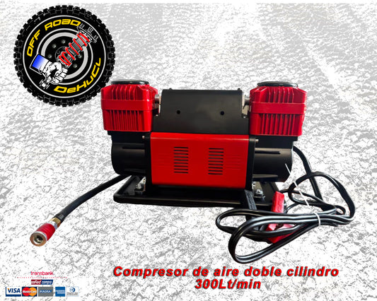 Compresor de aire doble piston 300L/Min