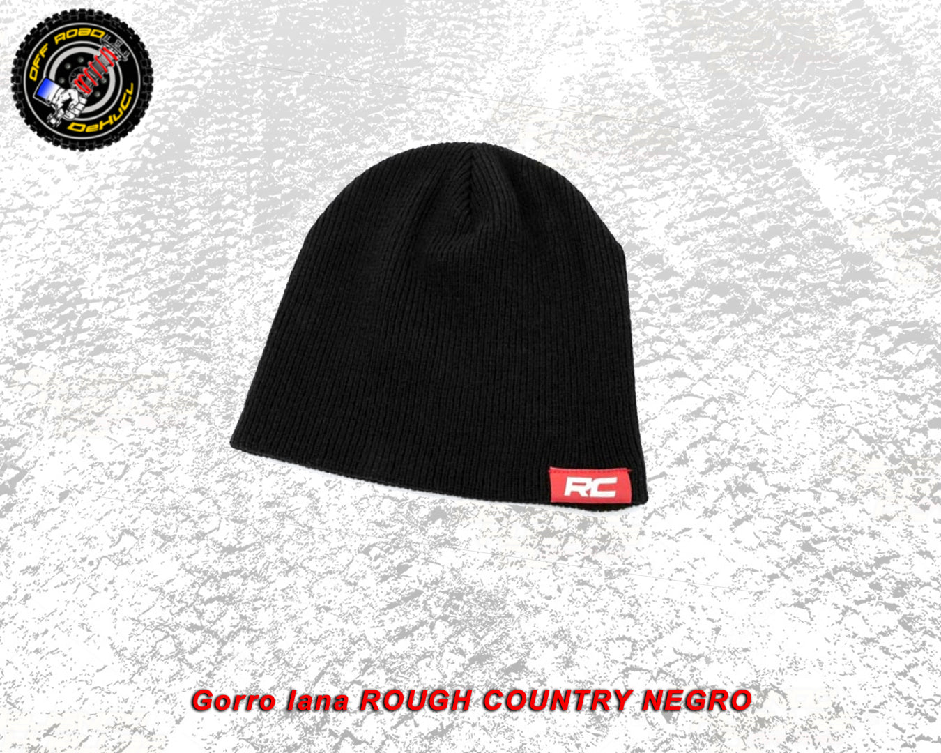 Gorro de lana ROUGH COUNTRY NEGRO
