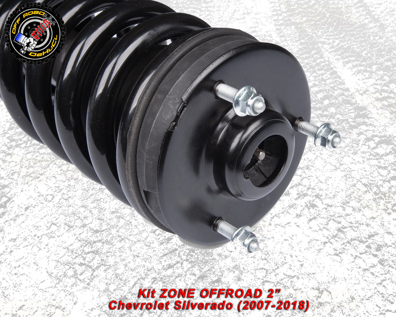 Kit Suspensión ZONE OFFROAD 2"Chevrolet Silverado (2007-2018)